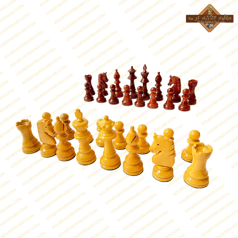 مهره شطرنج چوبی صادراتی