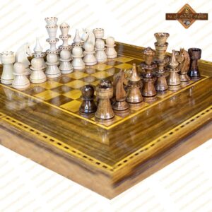 مهره شطرنج چوبی سایز بزرگ کلاسیک