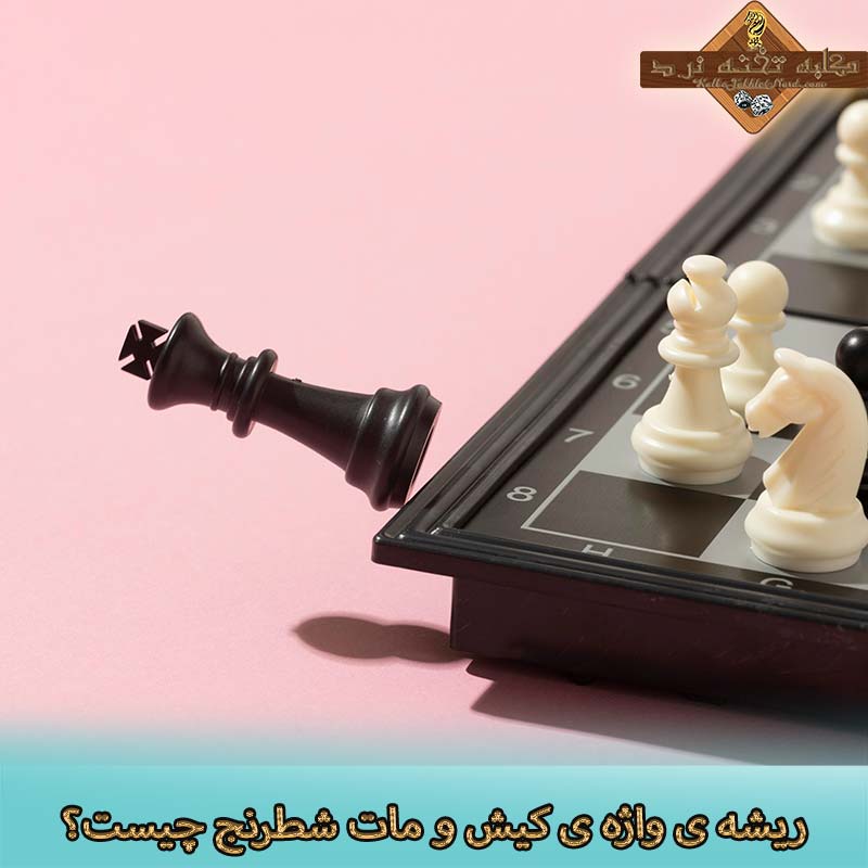 ریشه ی واژه ی کیش و مات شطرنج چیست؟