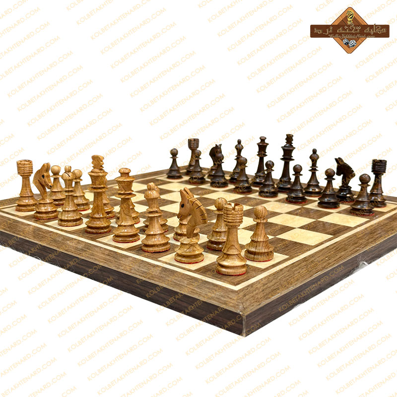 مهره شطرنج چوبی اقتصادی