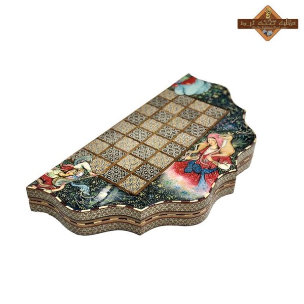 تخته نرد خاتم خورشیدی سفارشی اعلا - Image 4