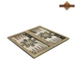 تخته نرد و شطرنج خاتم دالبری زمینه مشکی - Image 11