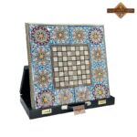 تخته نرد خاتم لاکچری نقاشی تذهیب - Image 7