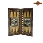 تخته نرد خاتم 30 سانتی داخل راش - Image 2