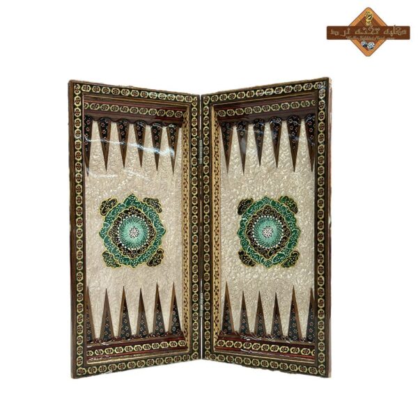 تخته نرد خاتم 30 سانتی داخل راش - Image 6