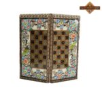 قیمت تخته نرد خاتم اصفهان گل و مرغ